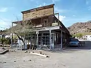 Oatman Drug Company Building built in 1915 and listed in the NRHP.