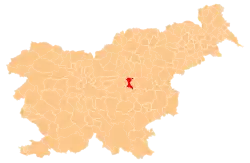 Location of the Municipality of Trbovlje in Slovenia