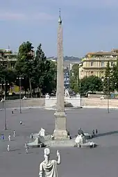 An obelisk