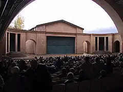 The stage of the Passionspielhaus (2000)