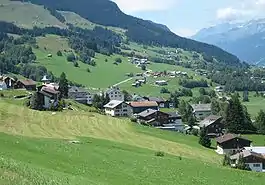 Obersaxen village