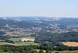Oberthal seen from Schaumberg