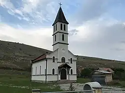 A Catholic church in Obljaj