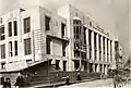 Construction of the building in 1926