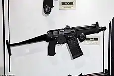 An SR-3 Vikhr with the 20-round AS Val magazine