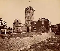 The Observatory, The Rocks, Sydney; photographed 1874