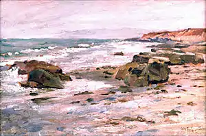 Rocks at Ocean Beach, 1910