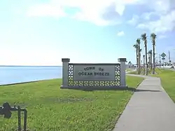 Welcome marker reflects new name of town