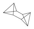 Pentacyclo[5.1.0.02,4. 03,5.06,8]octane (octabisvalene) is the third saturated valence isomer. The (Z)-3,7-phenylsulfonyl derivative is stable up to 200 °C.