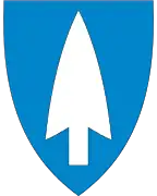 Coat of arms of Odda(1982-2019)