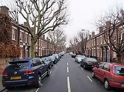 Odger Street in Latchmere Estate