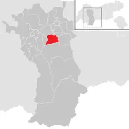 Location in the district