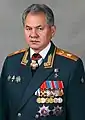 Minister of Defence of the Russian Federation Sergei Shoigu