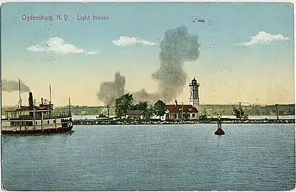 1911 postcard in the Smithsonian's collection