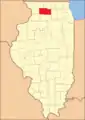 Ogle County after 1839, when Lee County was formed