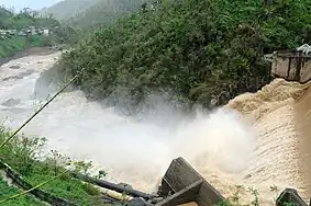 Dam at Río de la Plata in Comerío