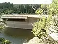 Spillways on the dam