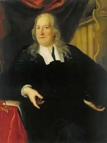 Olaus Rudbeck in 1696.