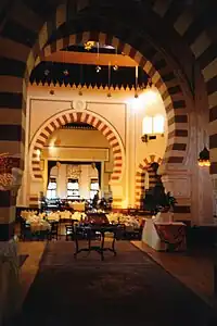 Inside the Old Cataract dining room.