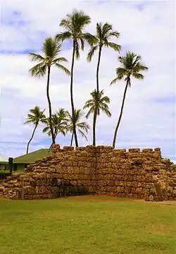 1964 reconstruction of the old fort
