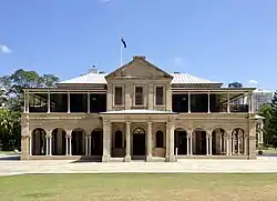 Old Government House, Brisbane; completed 1862