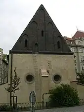 The eastern facade