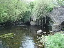 Bridge spanning the River Eske.