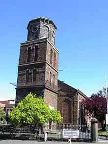 St James Old Cathedral. King Street, Melbourne, 1839–1849, resited 1914. One of Melbourne's oldest surviving buildings.