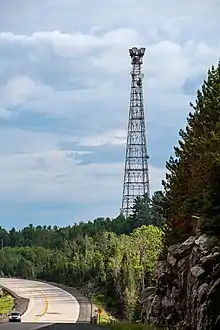Olive Lake, ON Microwave Repeater Tower