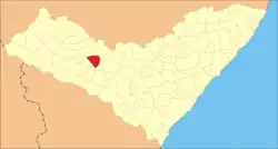 Location of Olivença