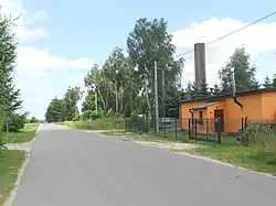 Roadside house in Olszany