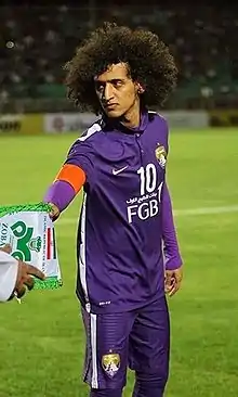 Omar Abdulrahman against Zob Ahan in 2016