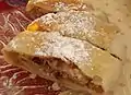 Strudel, a phyllo pastry