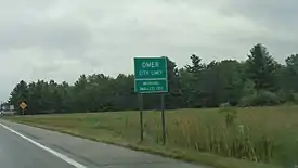 Signage along U.S. Highway 23