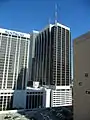 One Biscayne Tower from the Southeast Financial Center parking annex