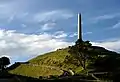 Maungakiekie / One Tree Hill is a prominent feature of the skyline of Auckland, New Zealand.
