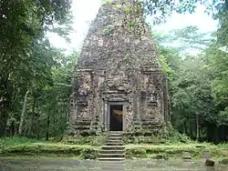 A temple in Sambor Prei Kuk.