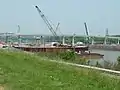 Ongoing work to widen portions of the Louisville and Portland Canal