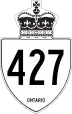Highway 427 marker