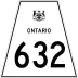 Highway 632 marker
