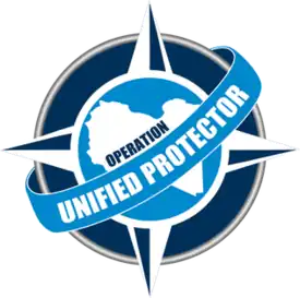 NATO Unified Proector logo