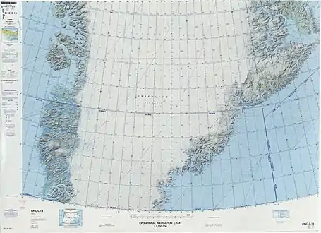 Map of Greenland section