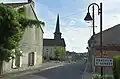 The village of Oradour-St-Genest.