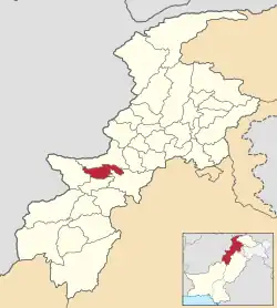 Map of Orakzai District