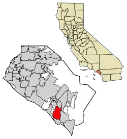 Location of Laguna Niguel in Orange County, California