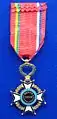 Order of Merit, Officer's badge reverse
