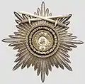 Grand cross star with swords