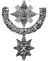 Star and Collar of the Order of the Thistle(Scotland)