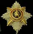 Grand Cordon breast star, with swords.