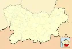 Calvos de Randín is located in Province of Ourense